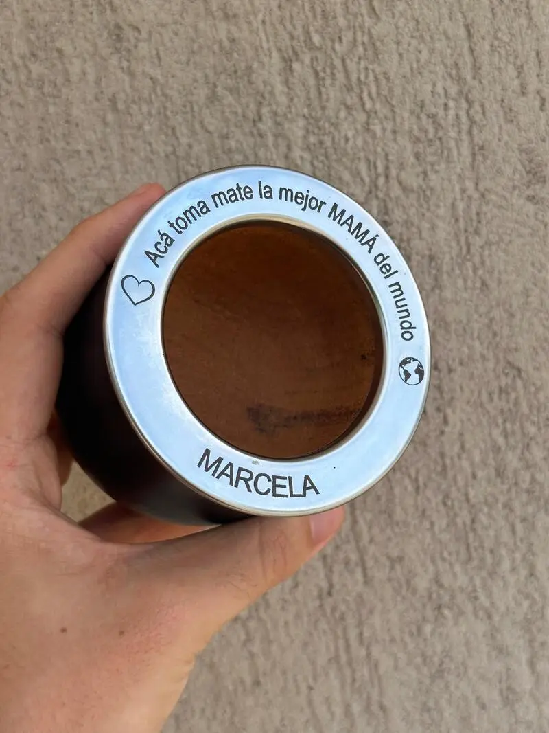 Mate grabado con laser